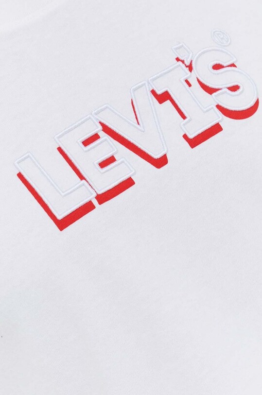 Levi's tricou din bumbac 16143 alb