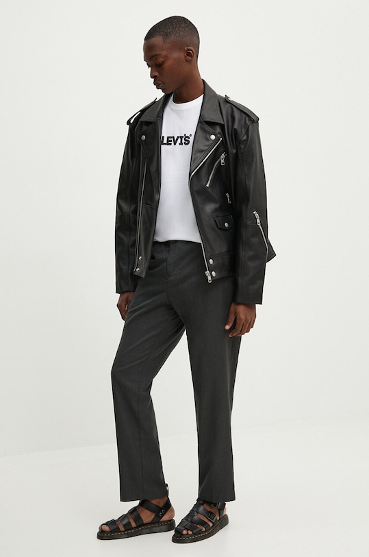 Levi's t-shirt bawełniany 16143 biały SS26