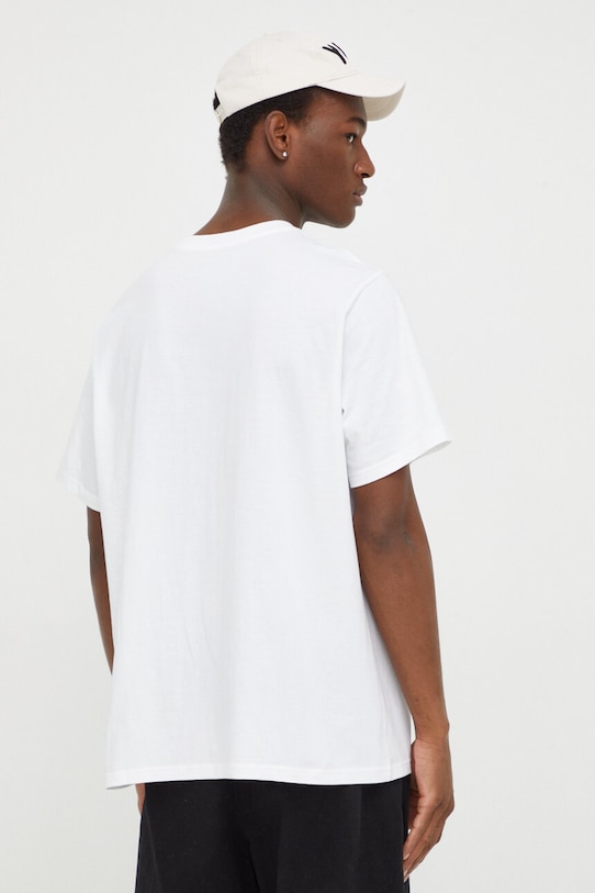 Bavlněné tričko Levi's 16143 béžová SS25