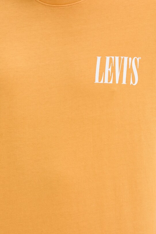 Bavlnené tričko Levi's 16143 žltá