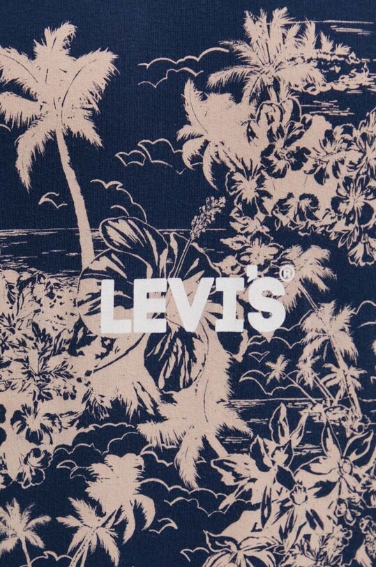 Levi's tricou din bumbac 16143 bleumarin