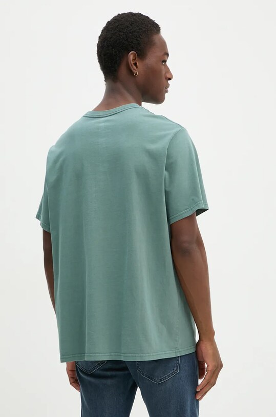 Bavlněné tričko Levi's 16143 zelená SS25