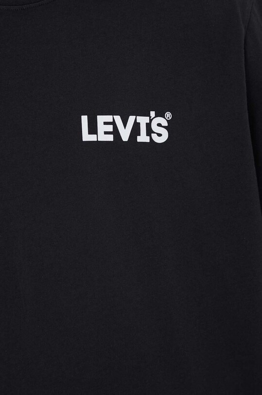 Levi's t-shirt bawełniany 16143 czarny