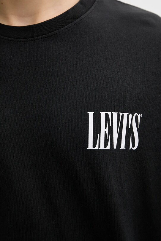 Levi's t-shirt bawełniany 16143 czarny