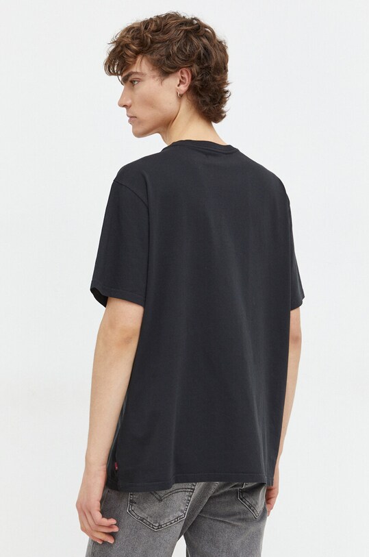 Oblečenie Bavlnené tričko Levi's 16143 čierna