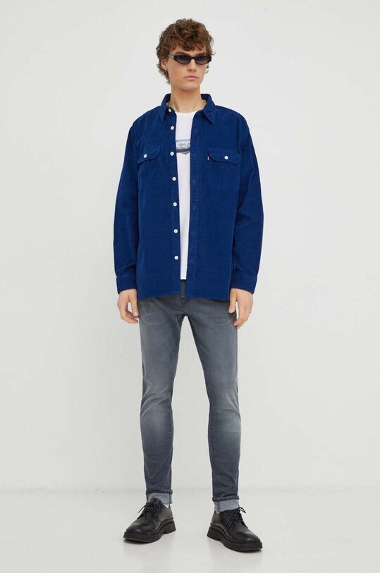 Levi's tricou din bumbac 22491 alb SS25