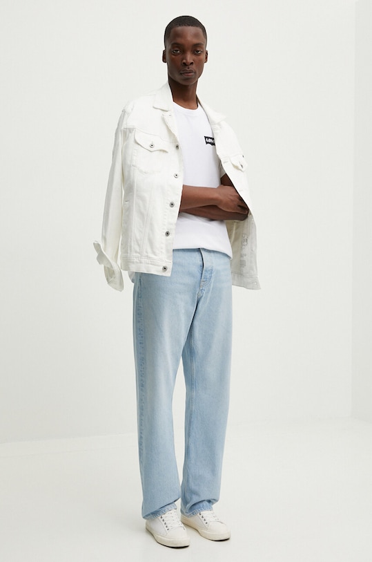 Levi's t-shirt bawełniany 22491 biały SS25