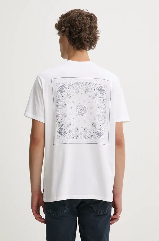 Levi's tricou din bumbac alb 22491