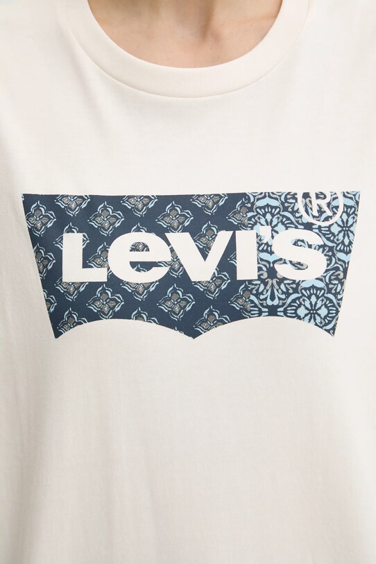 Levi's tricou din bumbac 22491 bej
