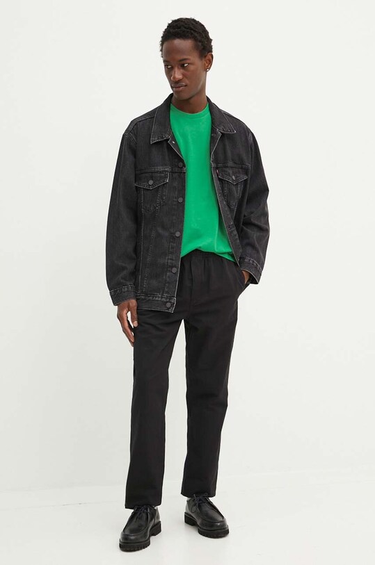 Levi's tricou din bumbac 22491 verde SS25