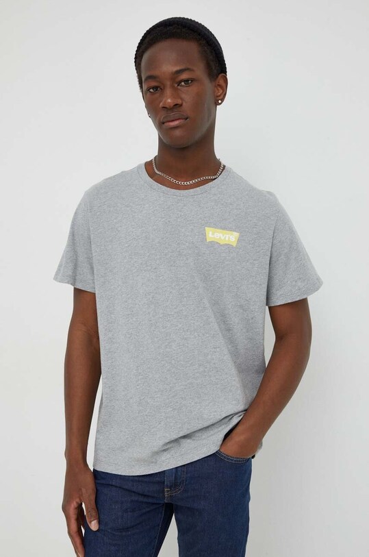 Levi's tricou din bumbac gri 22491