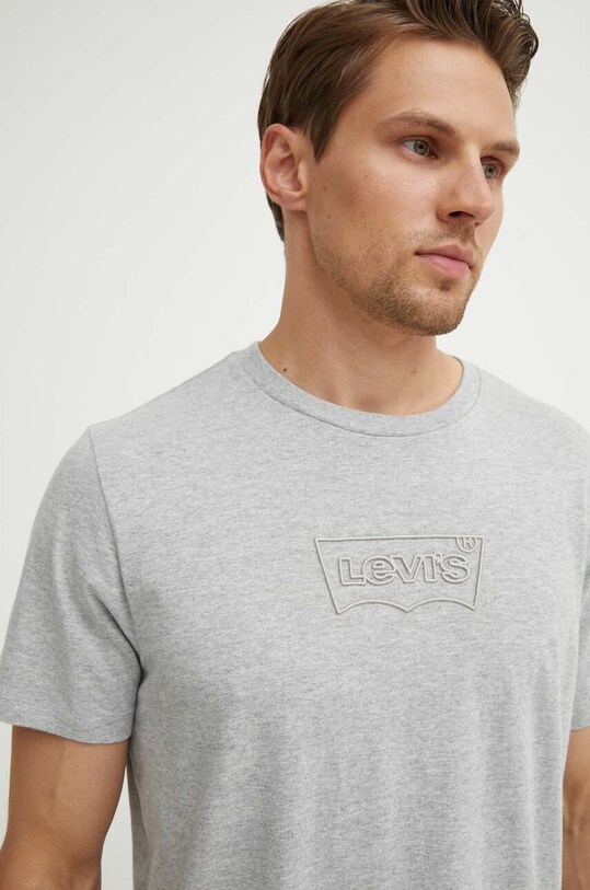 Levi's t-shirt bawełniany 22491 szary