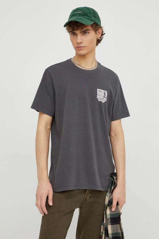Odjeća Majica kratkih rukava Levi's 22491 siva