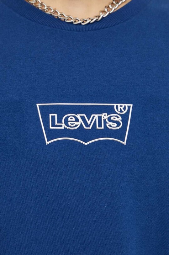 Levi's tricou din bumbac 22491 albastru