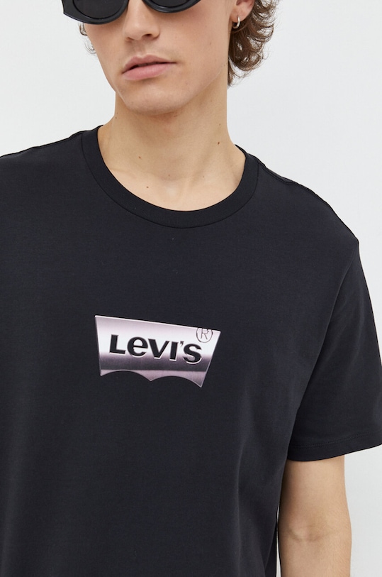 Levi's tricou din bumbac negru 22491