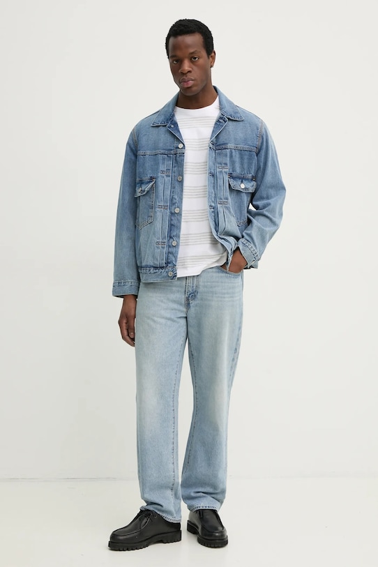 Levi's tricou din bumbac 56605 alb SS25