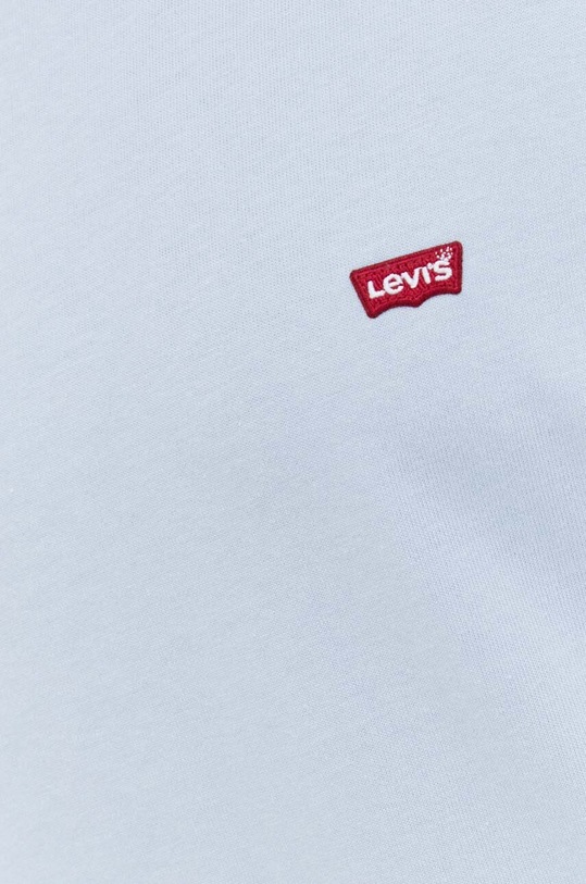 Levi's t-shirt bawełniany 56605 niebieski