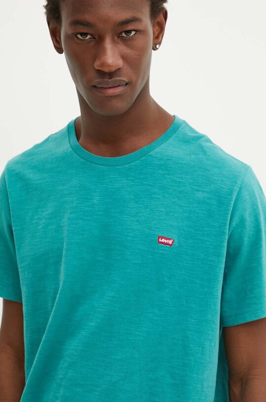 Îmbrăcăminte Levi's tricou din bumbac 56605 verde