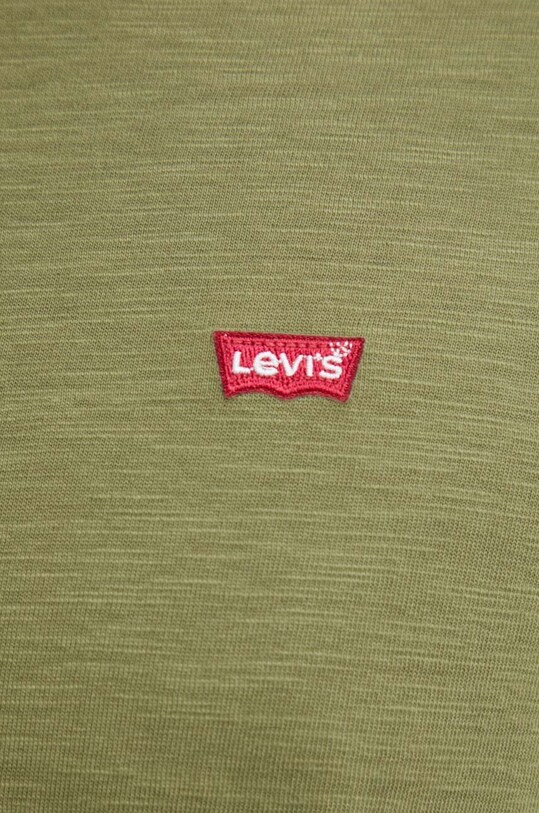 Levi's t-shirt bawełniany 56605 zielony