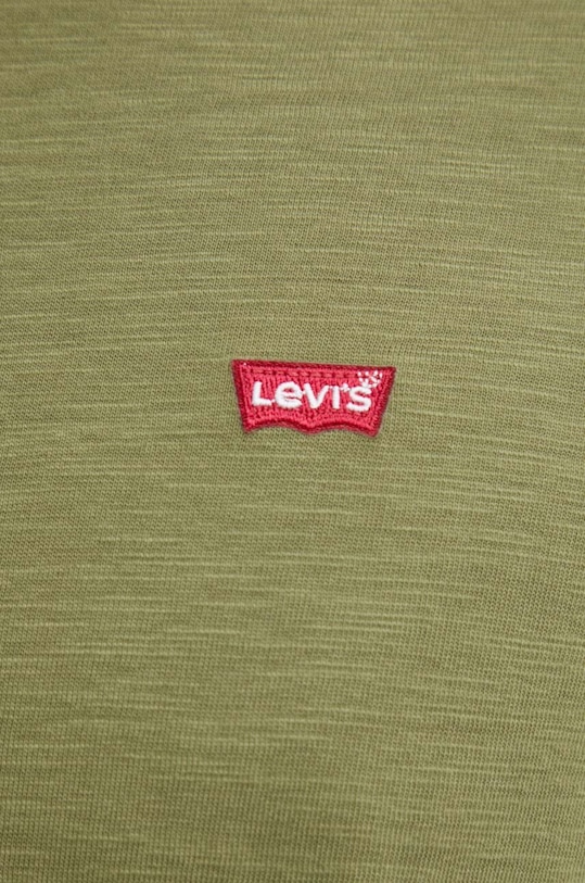 Levi's t-shirt bawełniany 56605 zielony