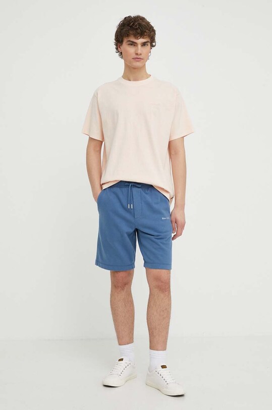 Levi's t-shirt bawełniany A0637 różowy SS25