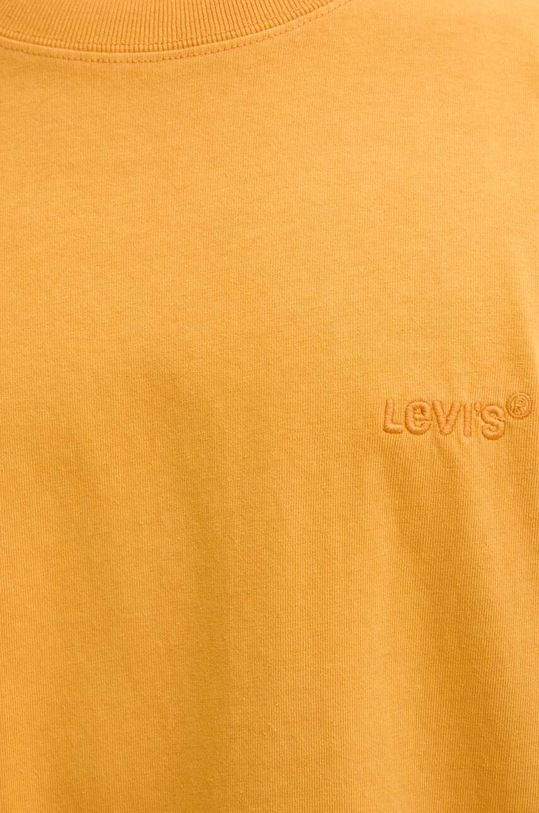 Levi's tricou din bumbac A0637 galben