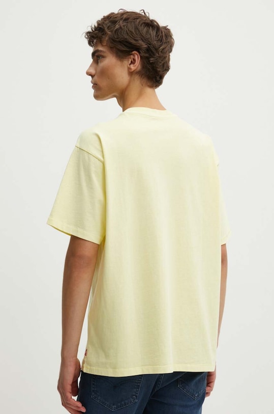 Îmbrăcăminte Levi's tricou din bumbac A0637 galben