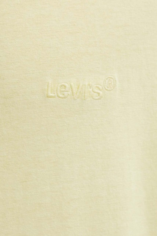Levi's tricou din bumbac A0637 galben