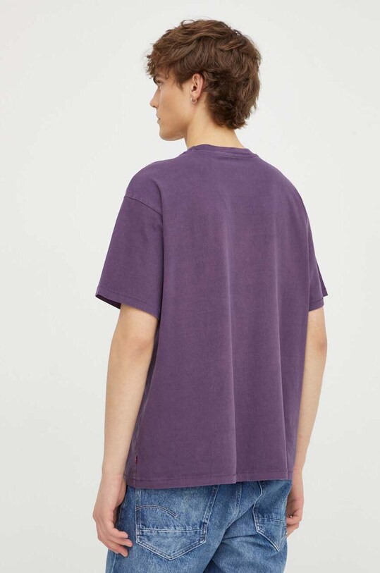 Îmbrăcăminte Levi's tricou din bumbac A0637 violet