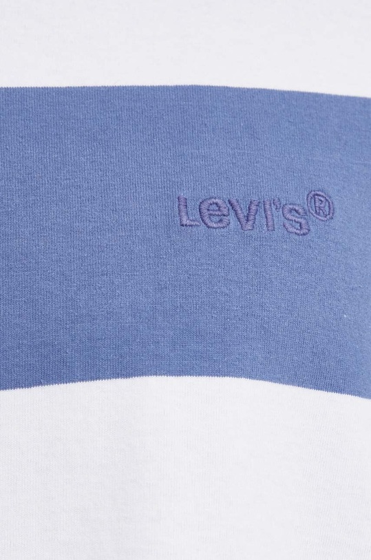Levi's t-shirt bawełniany A0637 niebieski