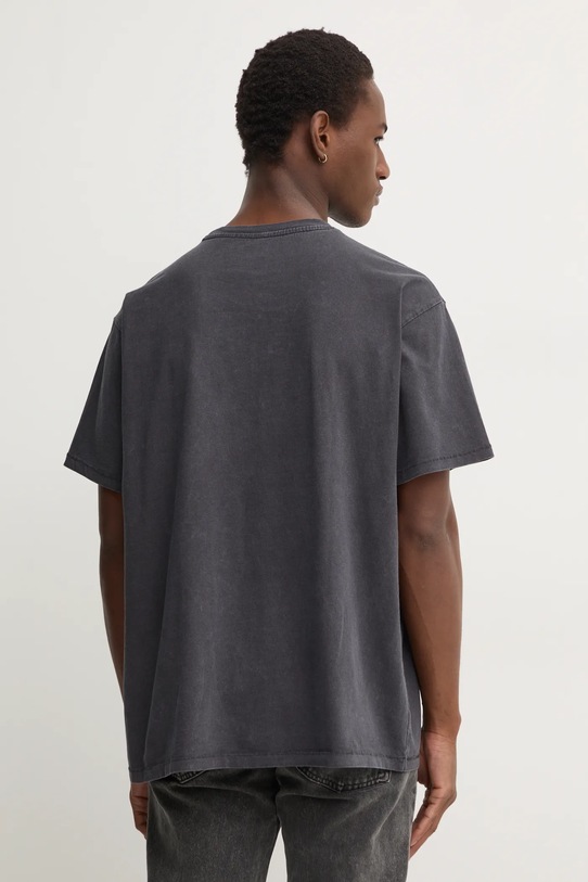 Oblečení Bavlněné tričko Levi's A0637 šedá