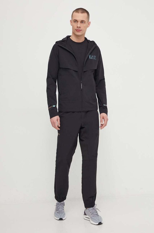 EA7 Emporio Armani t-shirt 3DPT22.PJMEZ czarny SS24
