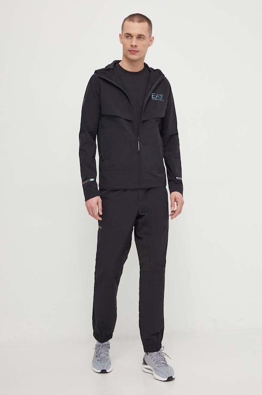 EA7 Emporio Armani t-shirt 3DPT22.PJMEZ czarny SS24