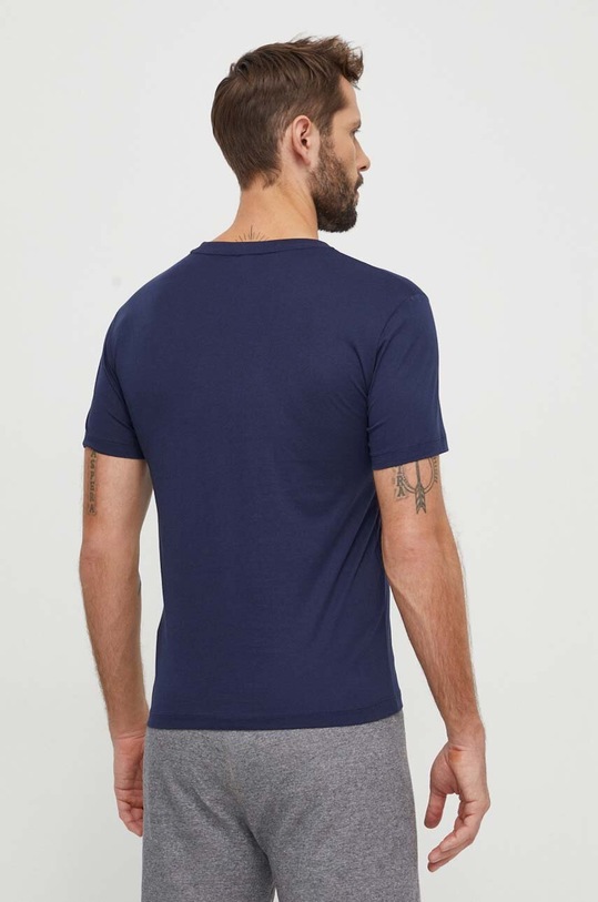 Îmbrăcăminte EA7 Emporio Armani tricou din bumbac 3DPT71.PJM9Z bleumarin