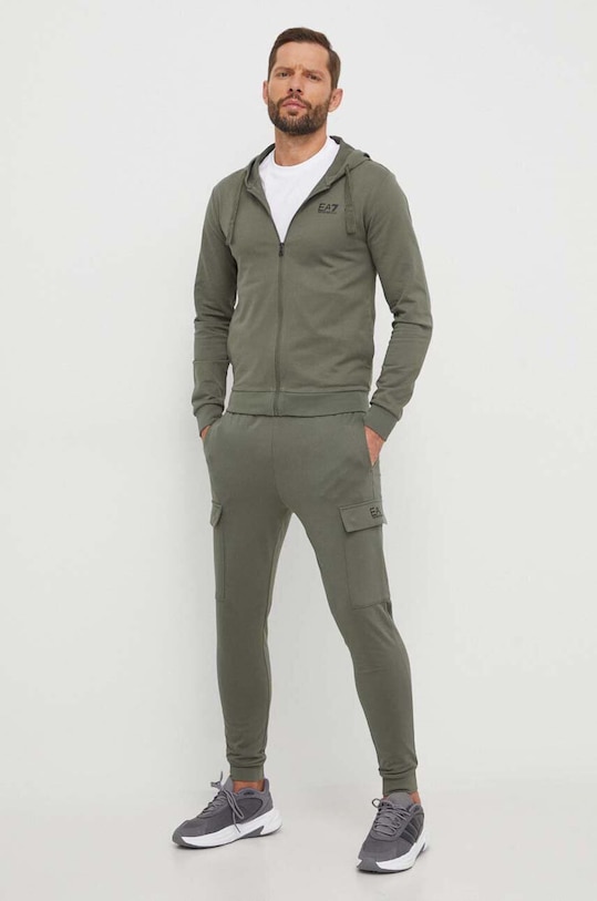 EA7 Emporio Armani tricou din bumbac 8NPT18.PJ02Z alb SS24