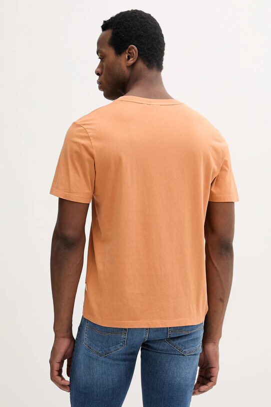 Odzież Pepe Jeans t-shirt bawełniany JACKO PM508664 pomarańczowy
