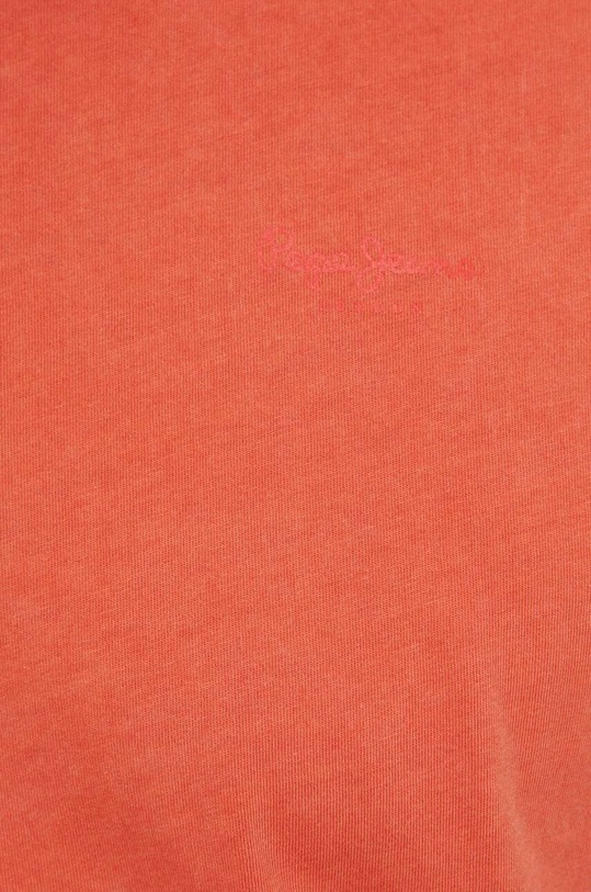 Pepe Jeans t-shirt bawełniany Jacko PM508664 pomarańczowy