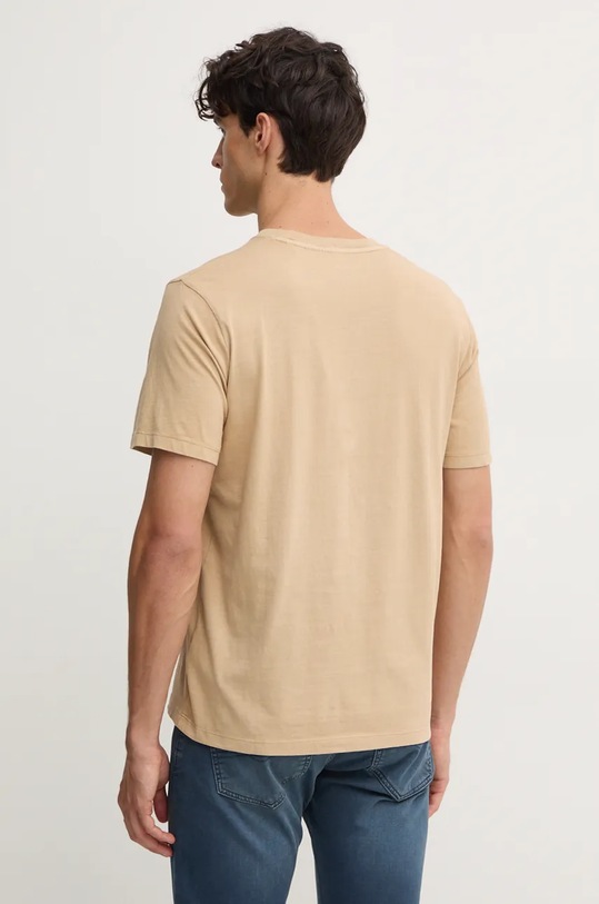 Одяг Бавовняна футболка Pepe Jeans Jacko PM508664 бежевий