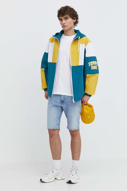 Бавовняна футболка Herschel 50283.01588 білий SS24