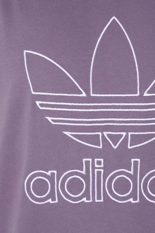 Хлопковая футболка adidas Originals Trefoil Tee IR7992