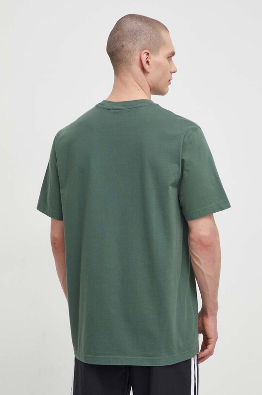 Oblečenie Bavlnené tričko adidas Originals Trefoil Tee IR7993 zelená