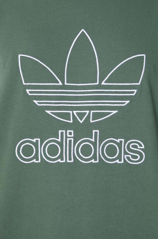 Хлопковая футболка adidas Originals Trefoil Tee IR7993