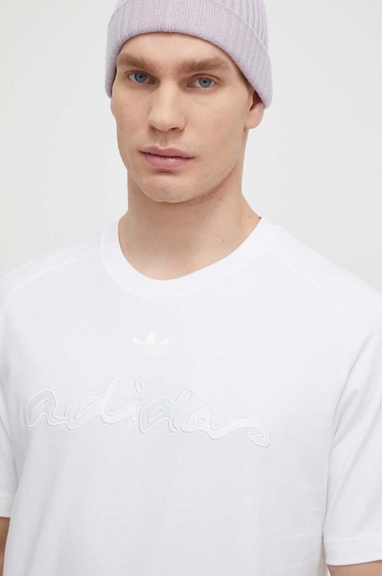 Bavlněné tričko adidas Originals Fashion Graphic bílá IT7494