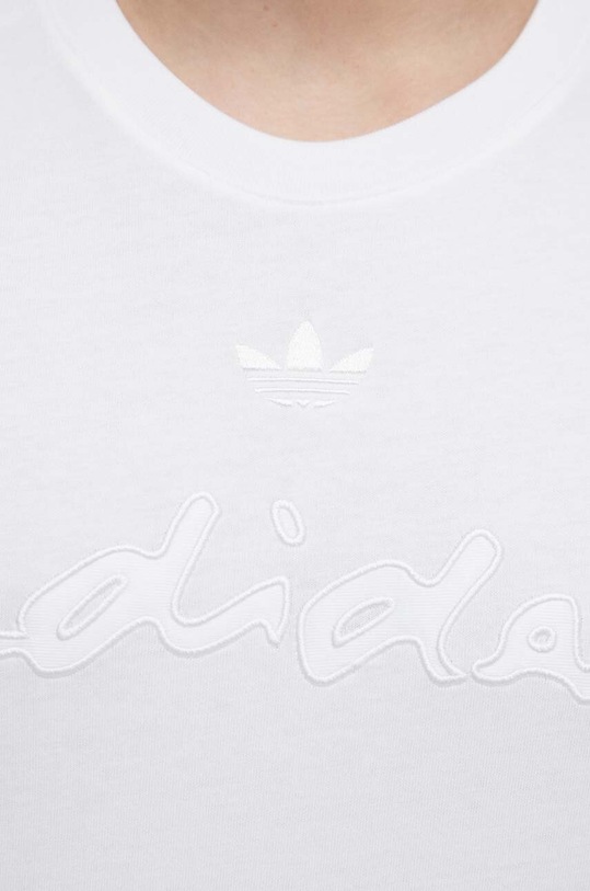 Bavlněné tričko adidas Originals Fashion Graphic IT7494 bílá