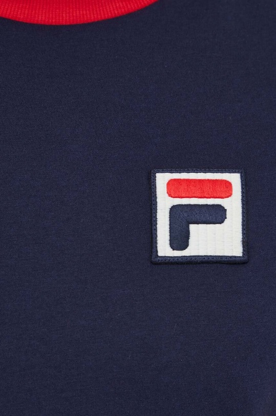 Fila t-shirt bawełniany Laz FAM0641 granatowy