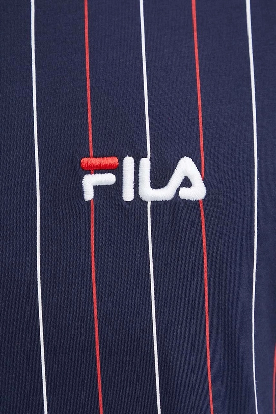 Хлопковая футболка Fila Lobito FAM0662 тёмно-синий