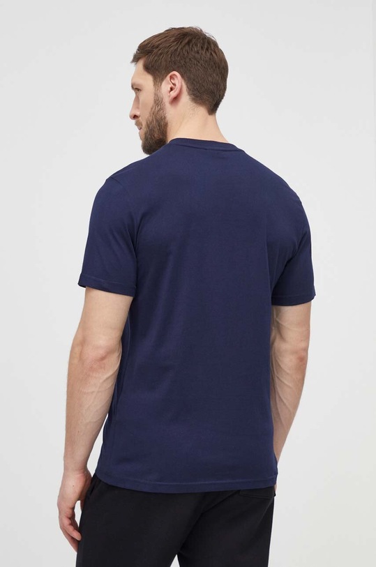 Odzież Fila t-shirt bawełniany Ledce FAM0616 granatowy