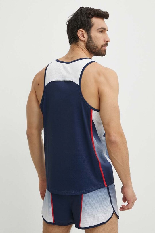 Îmbrăcăminte Fila tricou de alergare Riez FAM0637 bleumarin