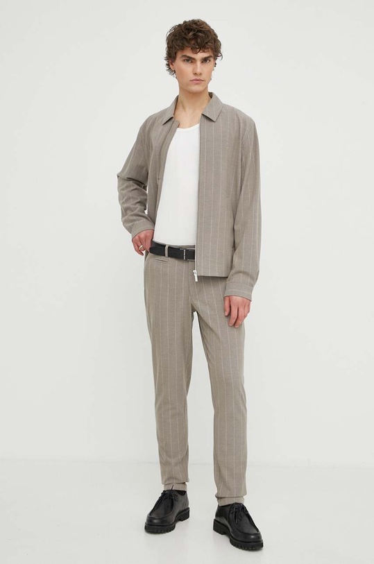 Samsoe Samsoe tricou din bumbac SALARS M24100080 alb SS24