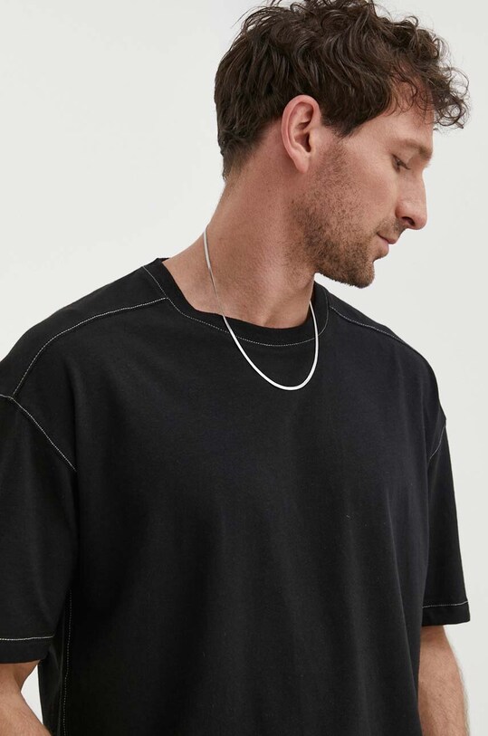 Samsoe Samsoe tricou de in negru M24100072